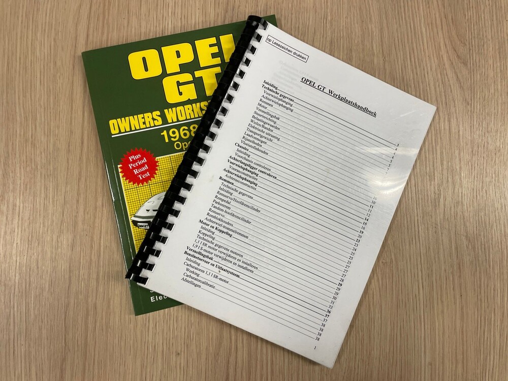 Opel GT/J Sport 1.9 Coupe90PS 1969 -Orig. NL-, 36-39-JJ