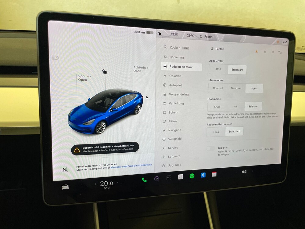 Tesla Model 3 LONG RANGE Dual Motor AWD 351PS 2019 -Orig. NL-, ZL-048-B