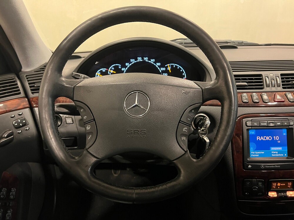 Mercedes-Benz S500 5.0 V8 306PS 1999, 9-TDK-69