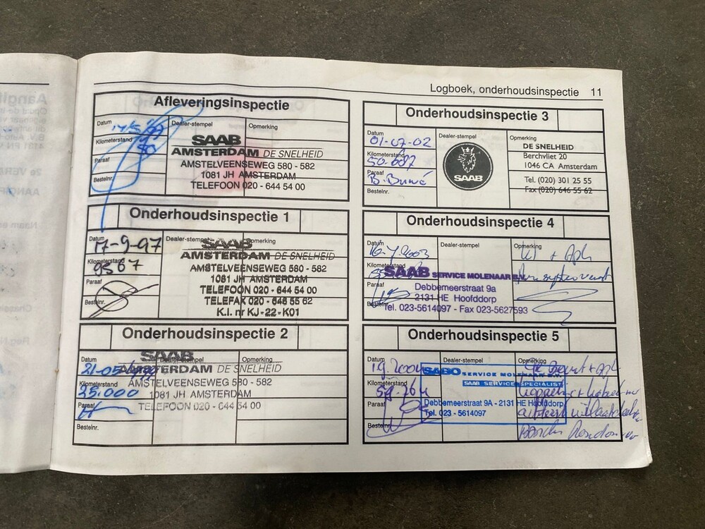 Saab 900 Cabrio 2.0 Turbo Talladega 185PS 1997 -Orig. NL-, RP-VP-14