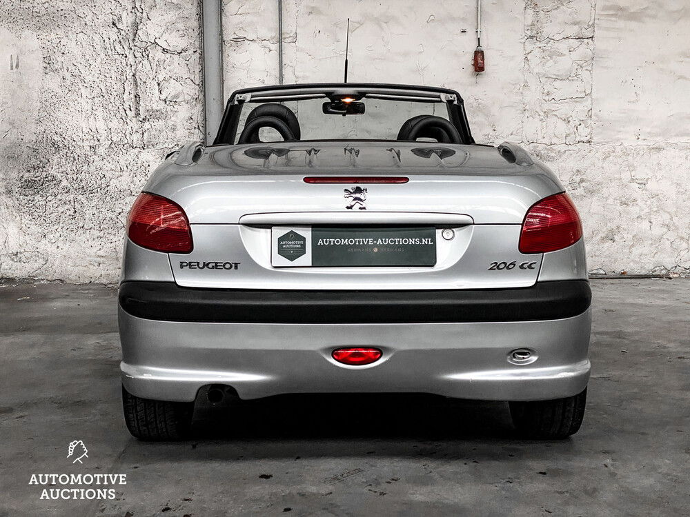 Peugeot 206 CC 1.6-16V 109pk 2002 -Orig. NL-, 83-JK-FL