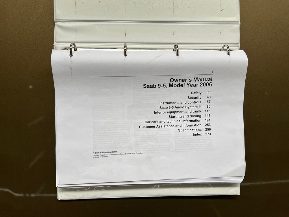 Saab 9-5 2.3t Linear Business 185pk 2006 -Orig. NL-, 16-SP-PD