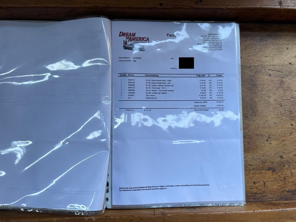 . Chevrolet USA Corvette 1 YZ 87 165 kW.  300hp 1978, GT-JV-75