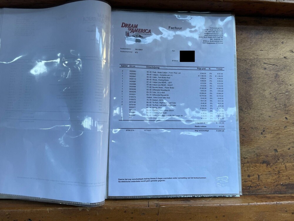 . Chevrolet USA Corvette 1 YZ 87 165 kW.  300hp 1978, GT-JV-75