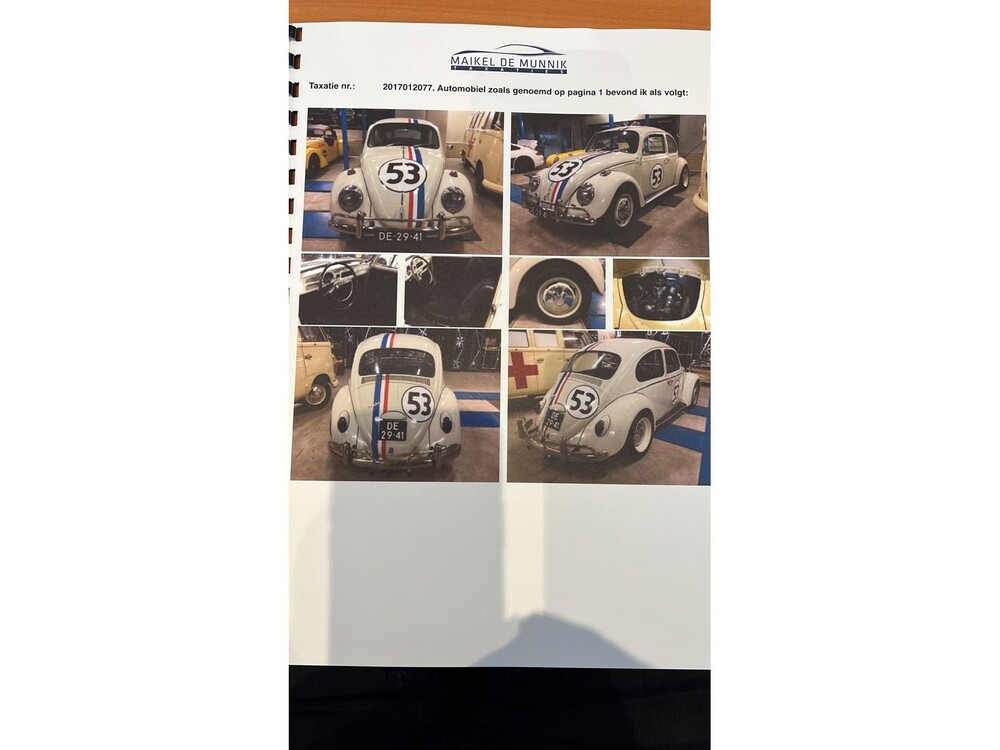 Volkswagen Beetle 1600 35hp 1966, DE-29-41