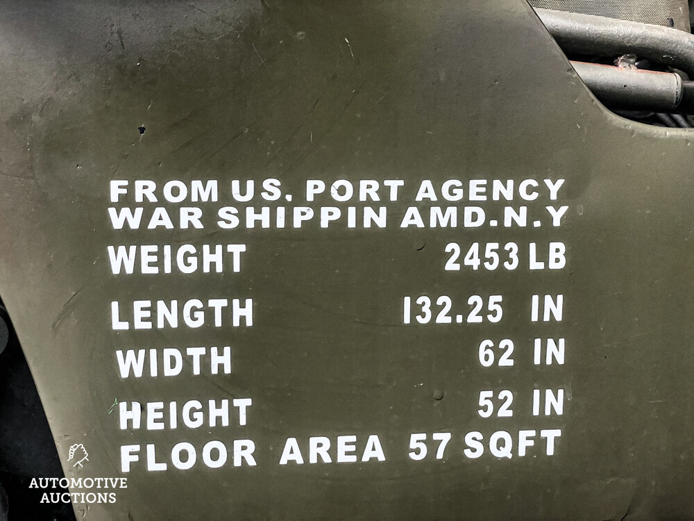 Willys Jeep -Army Truck- 60hp 1952