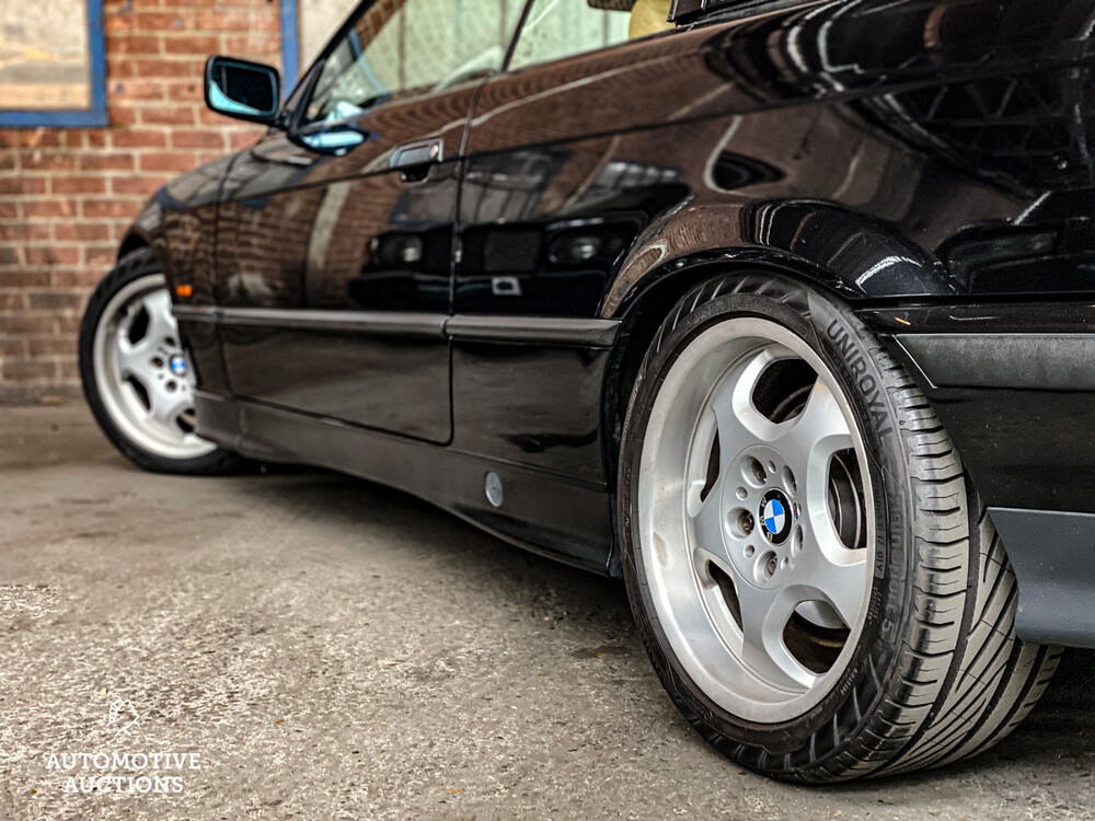 BMW 320i Executive E36 3-series Cabrio 150hp 1998 -Orig. EN- TP-BN-25 - Youngtimer-