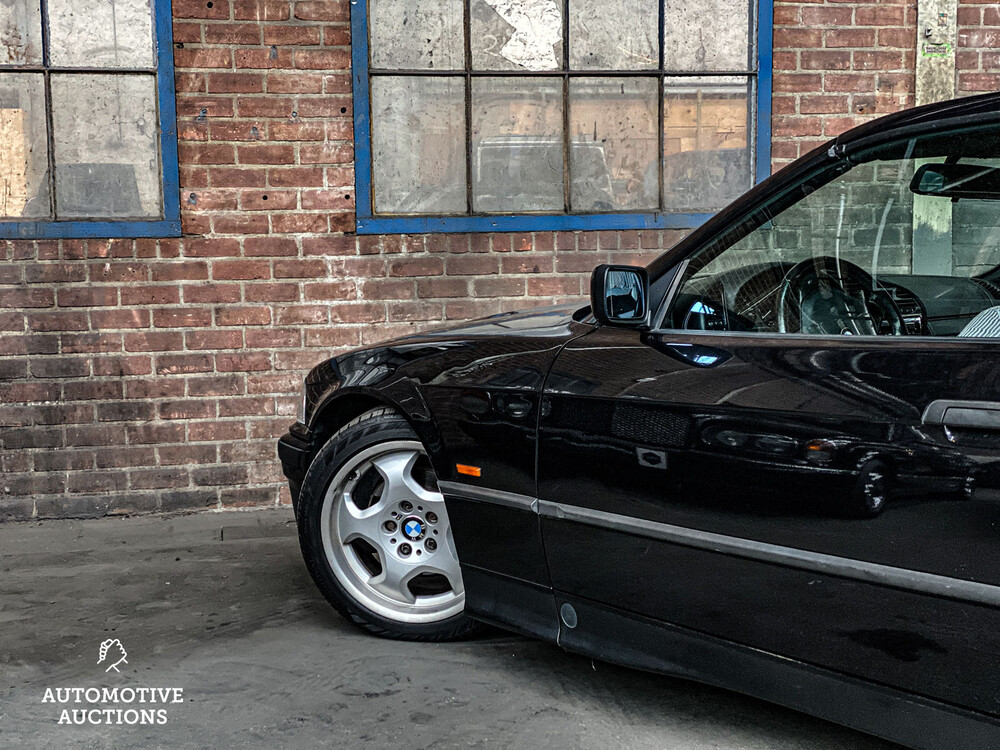 BMW 320i Executive E36 3-series Cabrio 150hp 1998 -Orig. EN- TP-BN-25 - Youngtimer-