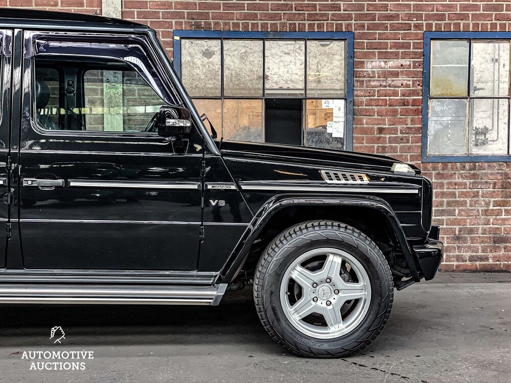 Mercedes-Benz G55 AMG Lang DESIGNO 5.5 V8 354pk 2004 -Youngtimer-