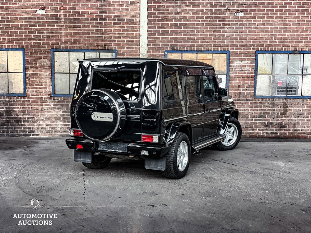 Mercedes-Benz G55 AMG Lang DESIGNO 5.5 V8 354pk 2004 -Youngtimer-