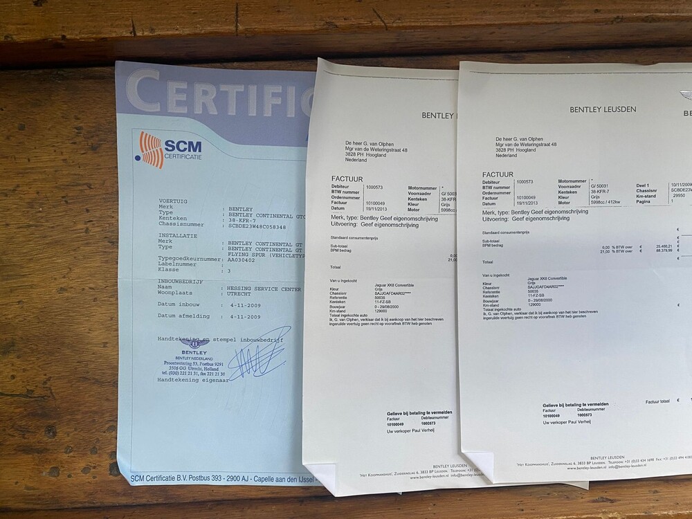 Bentley Continental GTC 6.0 W12 Cabriolet Facelift 560pk (British Racing Green) , 38-KFR-7