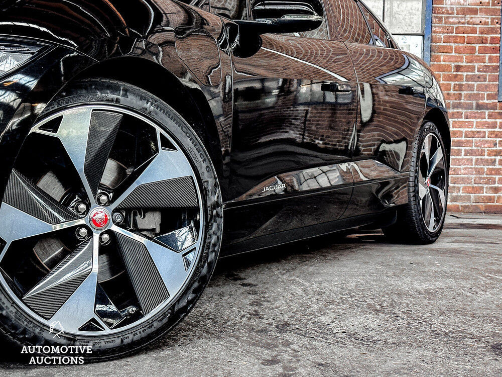 Jaguar I-PACE EV400 First Edition 90 kWh CARBON Black-Pack 400pk 2018 -Orig. NL-, XF-099-Z
