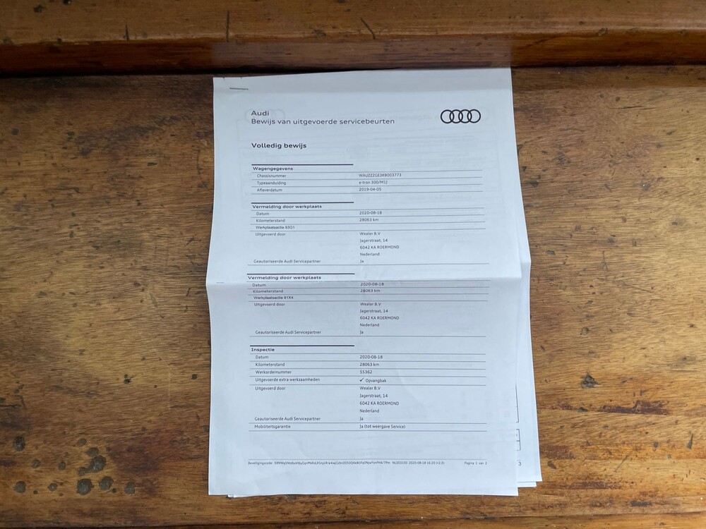 Audi E-Tron 55 Quattro advanced Pro Line Plus 95 kWh 360PS 2019, G-303-DZ