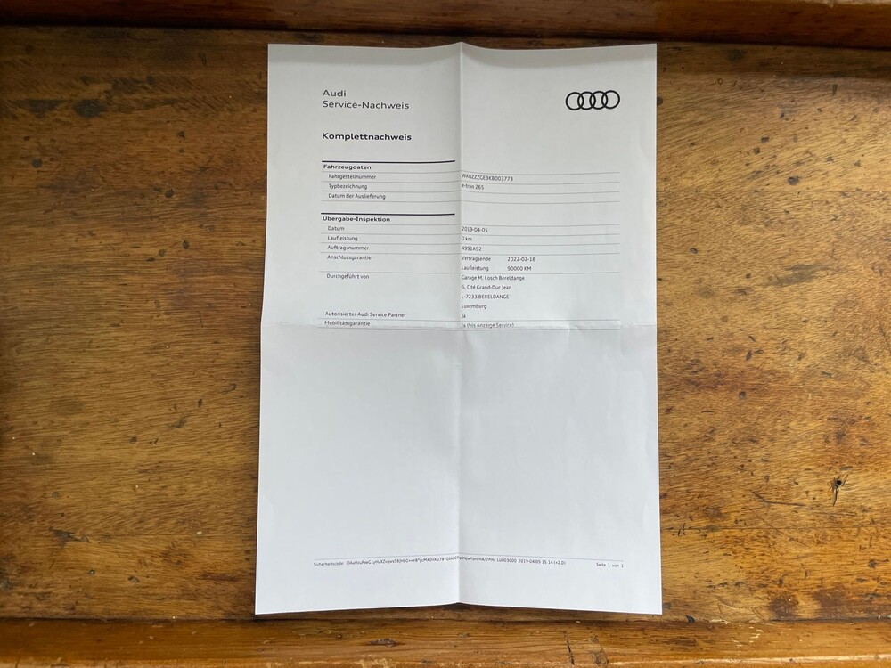 Audi E-Tron 55 Quattro advanced Pro Line Plus 95 kWh 360PS 2019, G-303-DZ