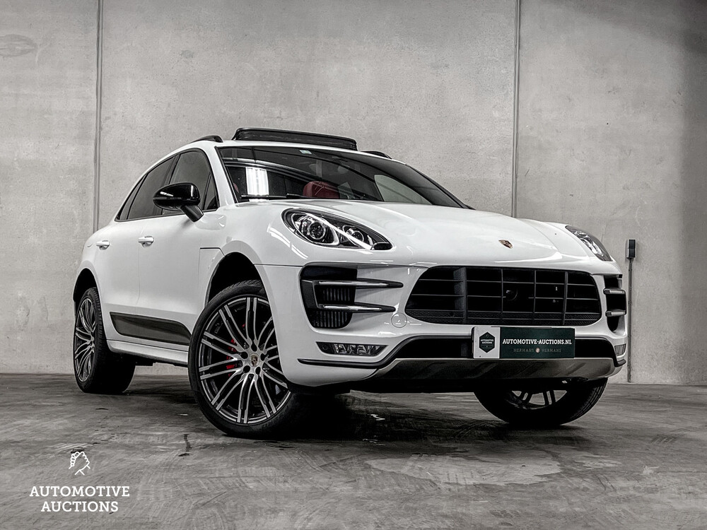 Porsche Macan Turbo 3.6 V6 400pk Sport-Design Sport-Chrono CARBON 2014, XF-975-G