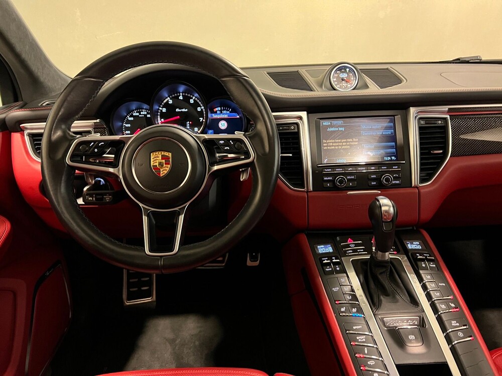 Porsche Macan Turbo 3.6 V6 400pk Sport-Design Sport-Chrono CARBON 2014, XF-975-G