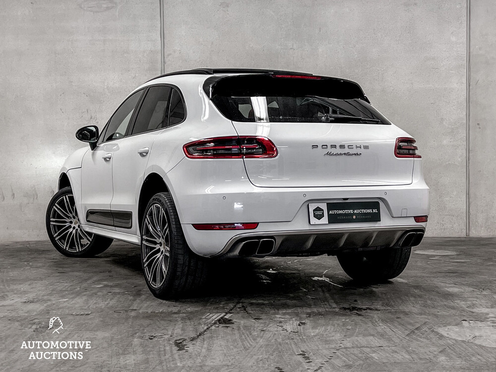 Porsche Macan Turbo 3.6 V6 400pk Sport-Design Sport-Chrono CARBON 2014, XF-975-G