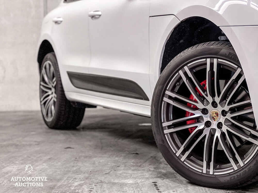 Porsche Macan Turbo 3.6 V6 400pk Sport-Design Sport-Chrono CARBON 2014, XF-975-G