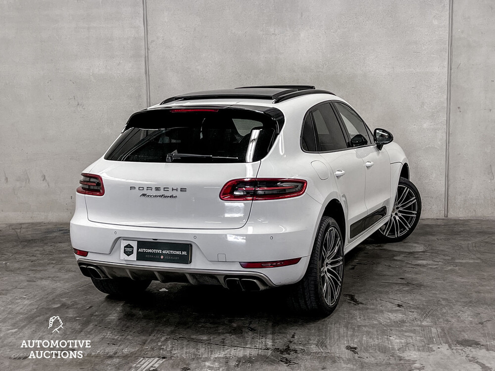 Porsche Macan Turbo 3.6 V6 400pk Sport-Design Sport-Chrono CARBON 2014, XF-975-G
