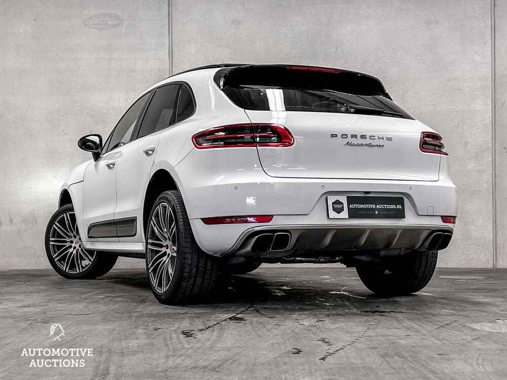 Porsche Macan Turbo 3.6 V6 400pk Sport-Design Sport-Chrono CARBON 2014, XF-975-G