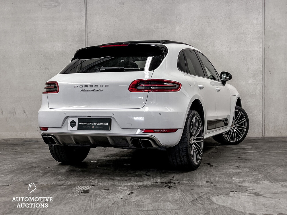 Porsche Macan Turbo 3.6 V6 400pk Sport-Design Sport-Chrono CARBON 2014, XF-975-G