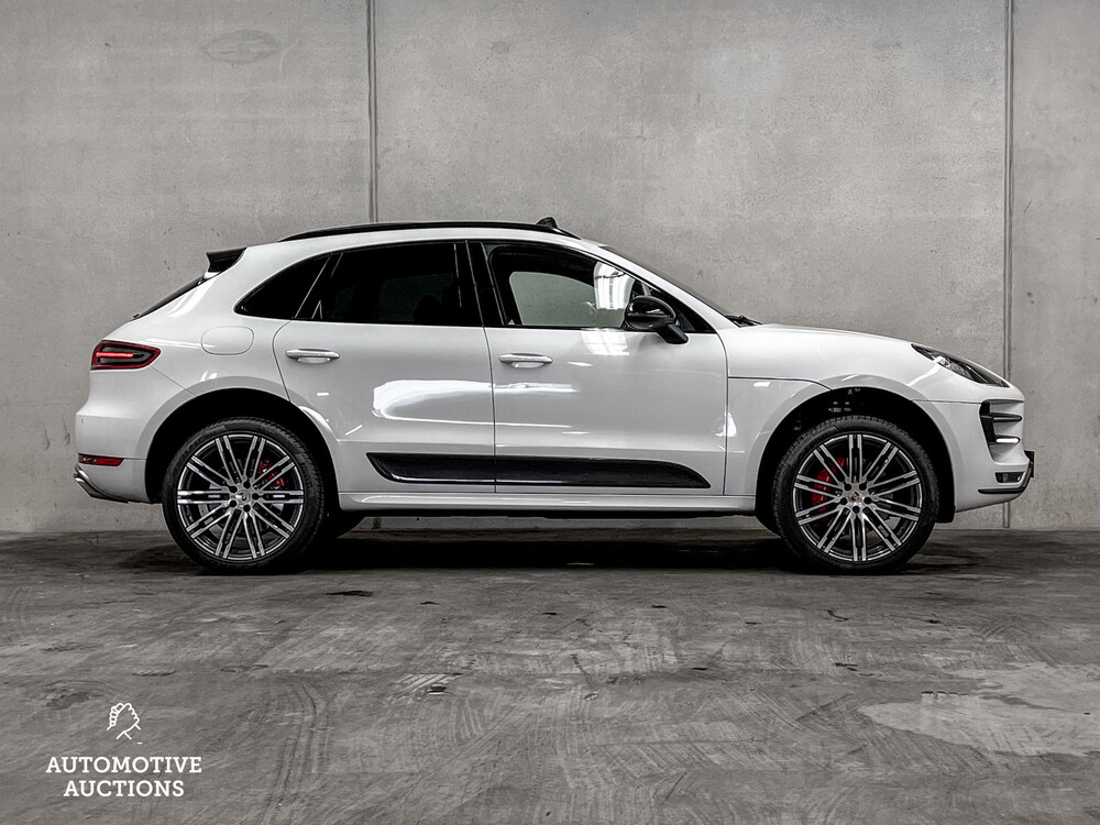 Porsche Macan Turbo 3.6 V6 400pk Sport-Design Sport-Chrono CARBON 2014, XF-975-G