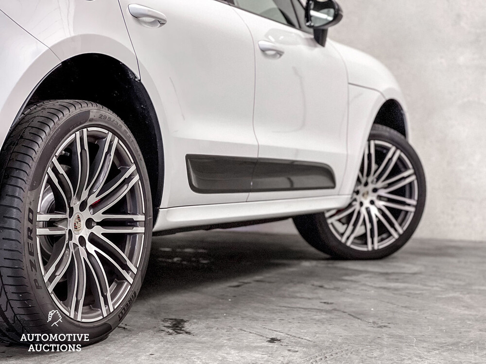 Porsche Macan Turbo 3.6 V6 400pk Sport-Design Sport-Chrono CARBON 2014, XF-975-G