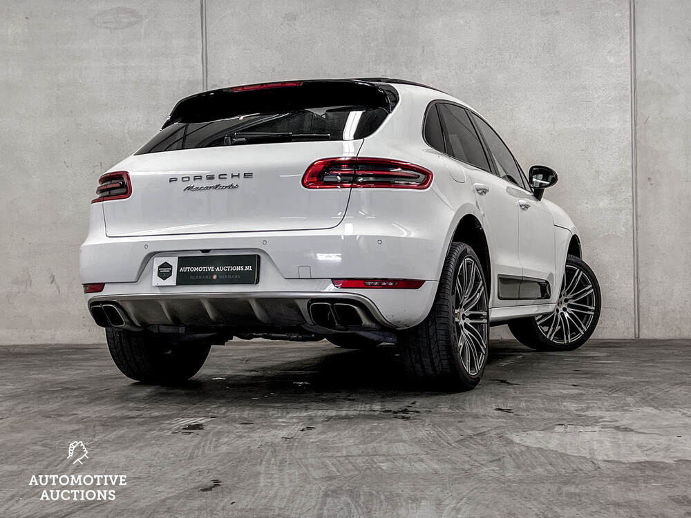 Porsche Macan Turbo 3.6 V6 400pk Sport-Design Sport-Chrono CARBON 2014, XF-975-G
