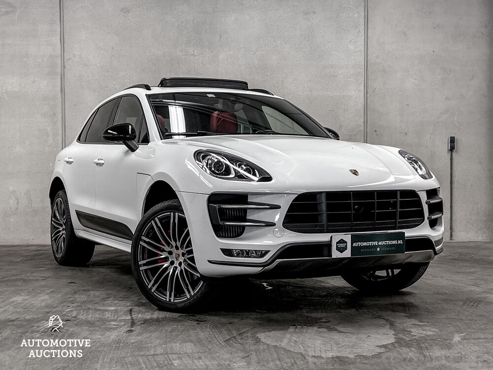 Porsche Macan Turbo 3.6 V6 400pk Sport-Design Sport-Chrono CARBON 2014, XF-975-G