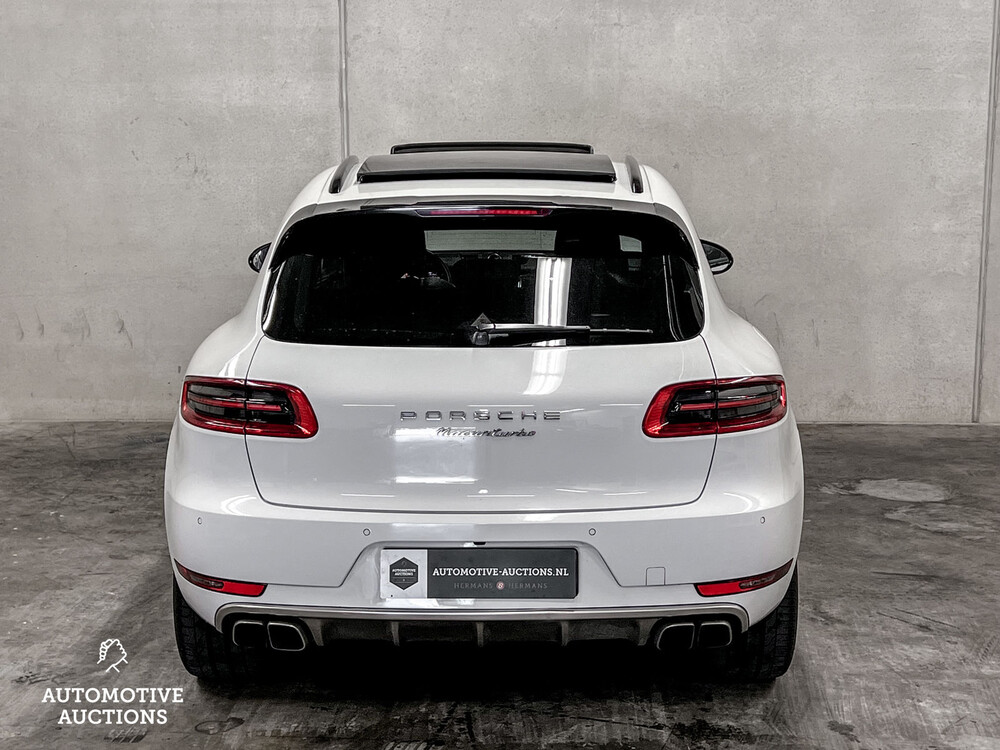 Porsche Macan Turbo 3.6 V6 400pk Sport-Design Sport-Chrono CARBON 2014, XF-975-G