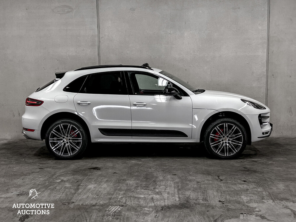 Porsche Macan Turbo 3.6 V6 400pk Sport-Design Sport-Chrono CARBON 2014, XF-975-G