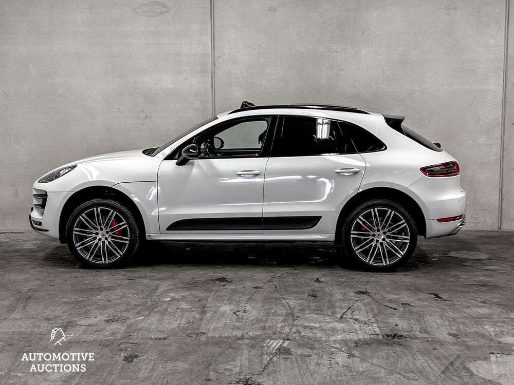 Porsche Macan Turbo 3.6 V6 400pk Sport-Design Sport-Chrono CARBON 2014, XF-975-G