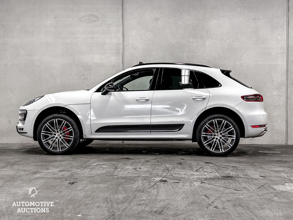 Porsche Macan Turbo 3.6 V6 400pk Sport-Design Sport-Chrono CARBON 2014, XF-975-G