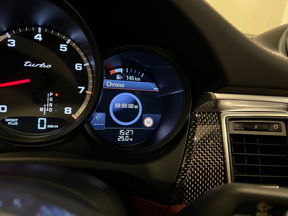 Porsche Macan Turbo 3.6 V6 400pk Sport-Design Sport-Chrono CARBON 2014, XF-975-G