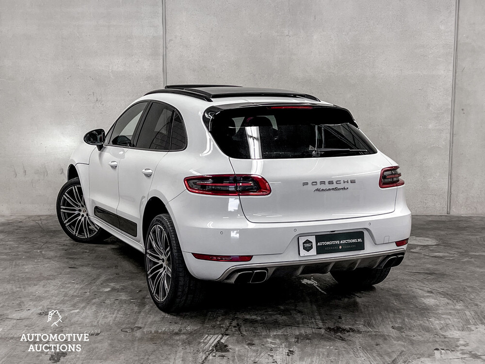 Porsche Macan Turbo 3.6 V6 400pk Sport-Design Sport-Chrono CARBON 2014, XF-975-G