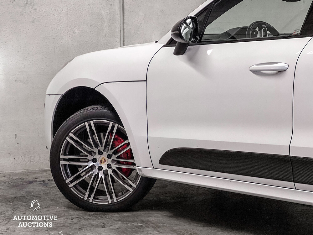 Porsche Macan Turbo 3.6 V6 400pk Sport-Design Sport-Chrono CARBON 2014, XF-975-G