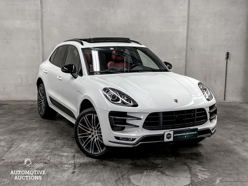 Porsche Macan Turbo 3.6 V6 400pk Sport-Design Sport-Chrono CARBON 2014, XF-975-G