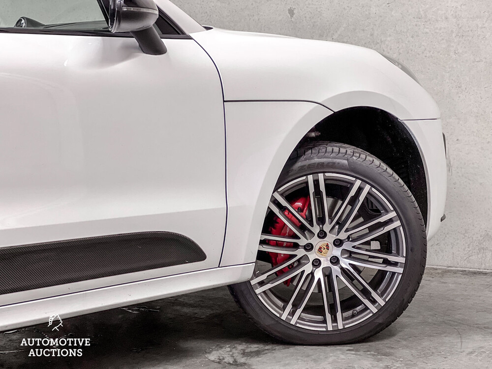 Porsche Macan Turbo 3.6 V6 400pk Sport-Design Sport-Chrono CARBON 2014, XF-975-G