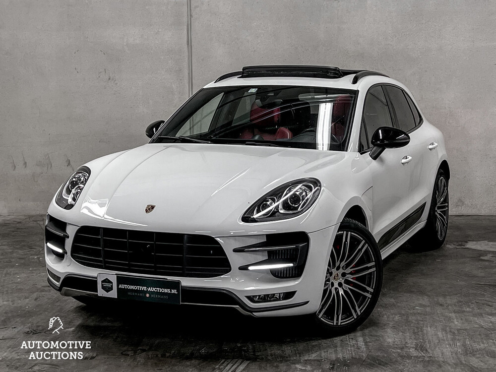 Porsche Macan Turbo 3.6 V6 400pk Sport-Design Sport-Chrono CARBON 2014, XF-975-G