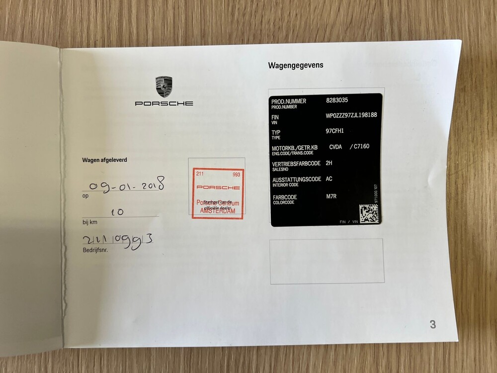 Porsche Panamera Sport Turismo Turbo S E-Hybrid 4.0 V8 680PS 2018 -orig. NL-, RP-882-P