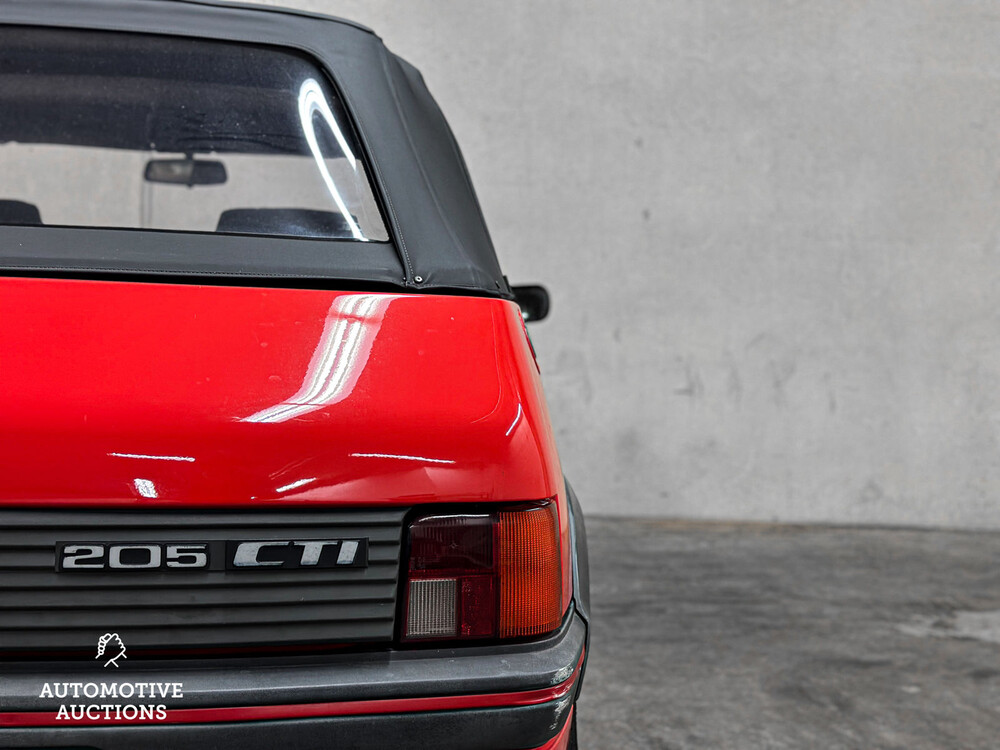 Peugeot 205 1.6 CTI S6 103pk 1986 Cabriolet, SV-NV-88