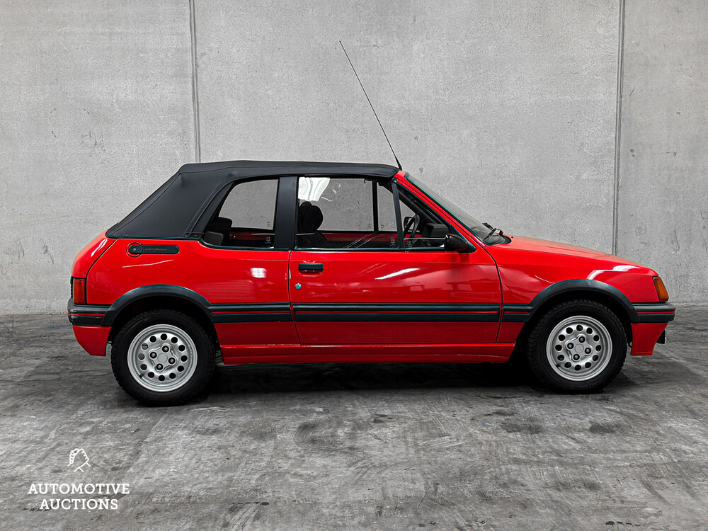 Peugeot 205 1.6 CTI S6 103pk 1986 Cabriolet, SV-NV-88