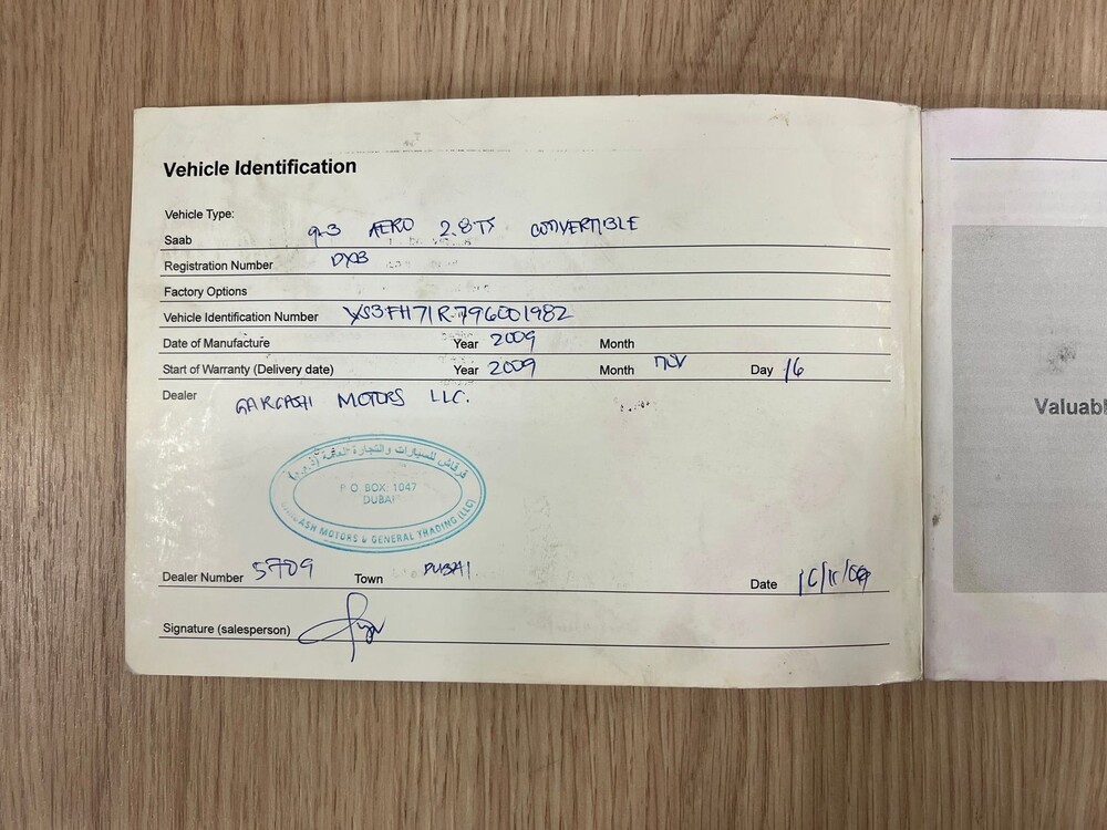 Saab 9-3 2.8 Turbo V6 Aero Cabriolet 280pk 2009, X-463-DH