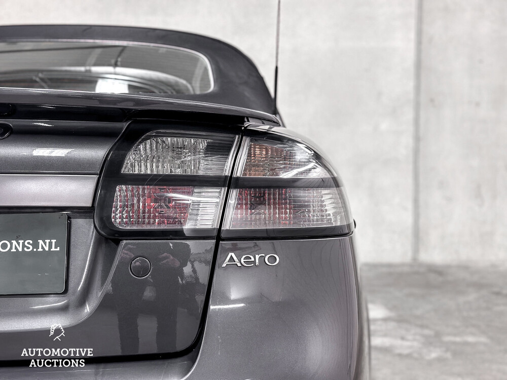 Saab 9-3 2.8 Turbo V6 Aero Cabriolet 280pk 2009, X-463-DH