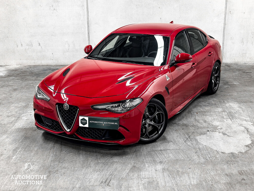 Alfa Romeo Giulia QUADRIFOGLIO 2.9 V6 510pk -HANDGESCHAKELD- 2017 -CARBON-, R-300-BB