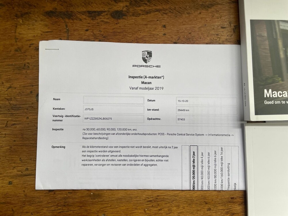 Porsche Macan New-Model 245hp 2019, J-370-JS