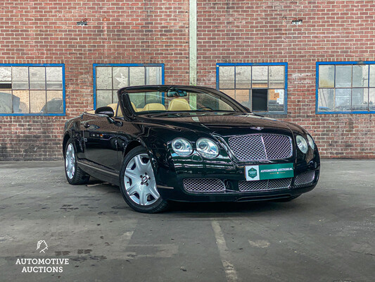 Bentley Continental GTC 6.0 W12 Cabriolet Facelift 560pk (British Racing Green) , 38-KFR-7