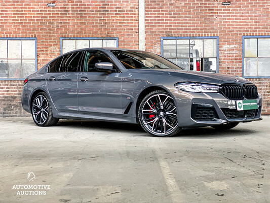 BMW 520e M-Sport Business Edition Plus 204hp 2022 -Orig. NL- 5 Series, N-654-UK Manufacturer's Warranty