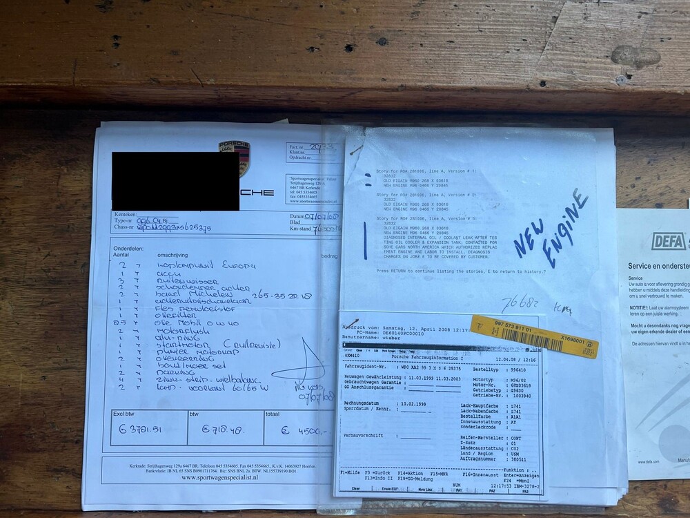 Porsche 911 Carrera 4 996 3.4 Coupé 301hp 1999, 53-GVJ-6 -Youngtimer-