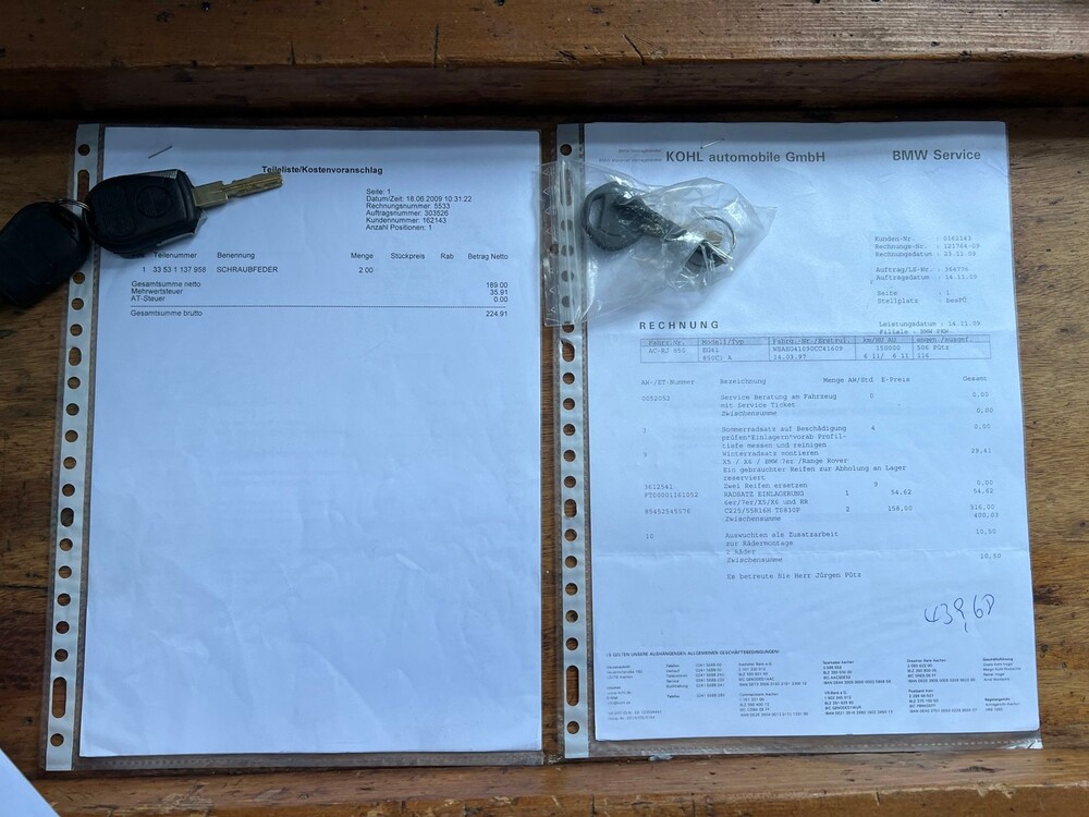 BMW 850Ci E31 5.4 V12 326PS 480Nm -Facelift- 1997 -Youngtimer- 8er